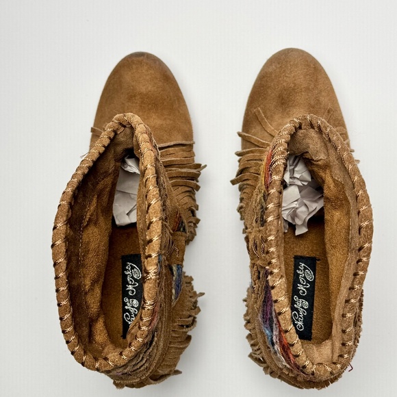 Naughty Monkey Canyon Dream Western Ankle Bootie Women's Sz 9 - Picture 3 of 10